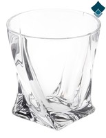 10oz Quattro Bohemia Crystal Glass