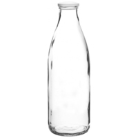 Personalised Milk Bottle with Lid 1ltr