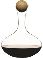 Personalised Red Wine Carafe with Oak Stopper