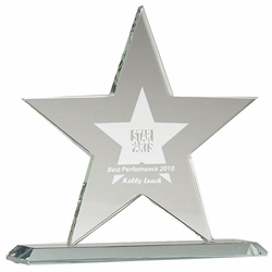 Personalised Jade Star Award